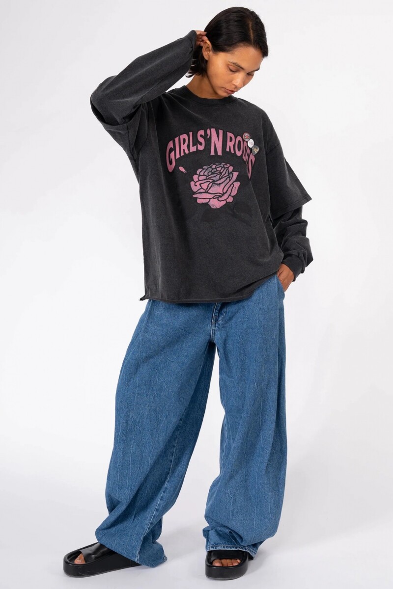 CAMISETA ML AXL Gris