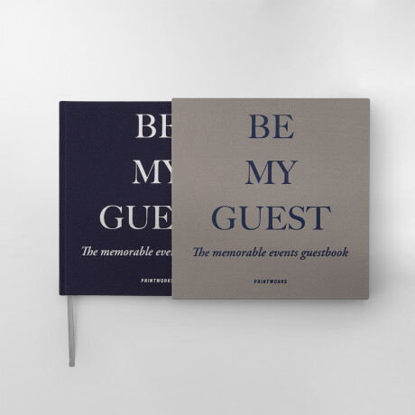 CUADERNO BE MY GUEST GRIS - UNICO