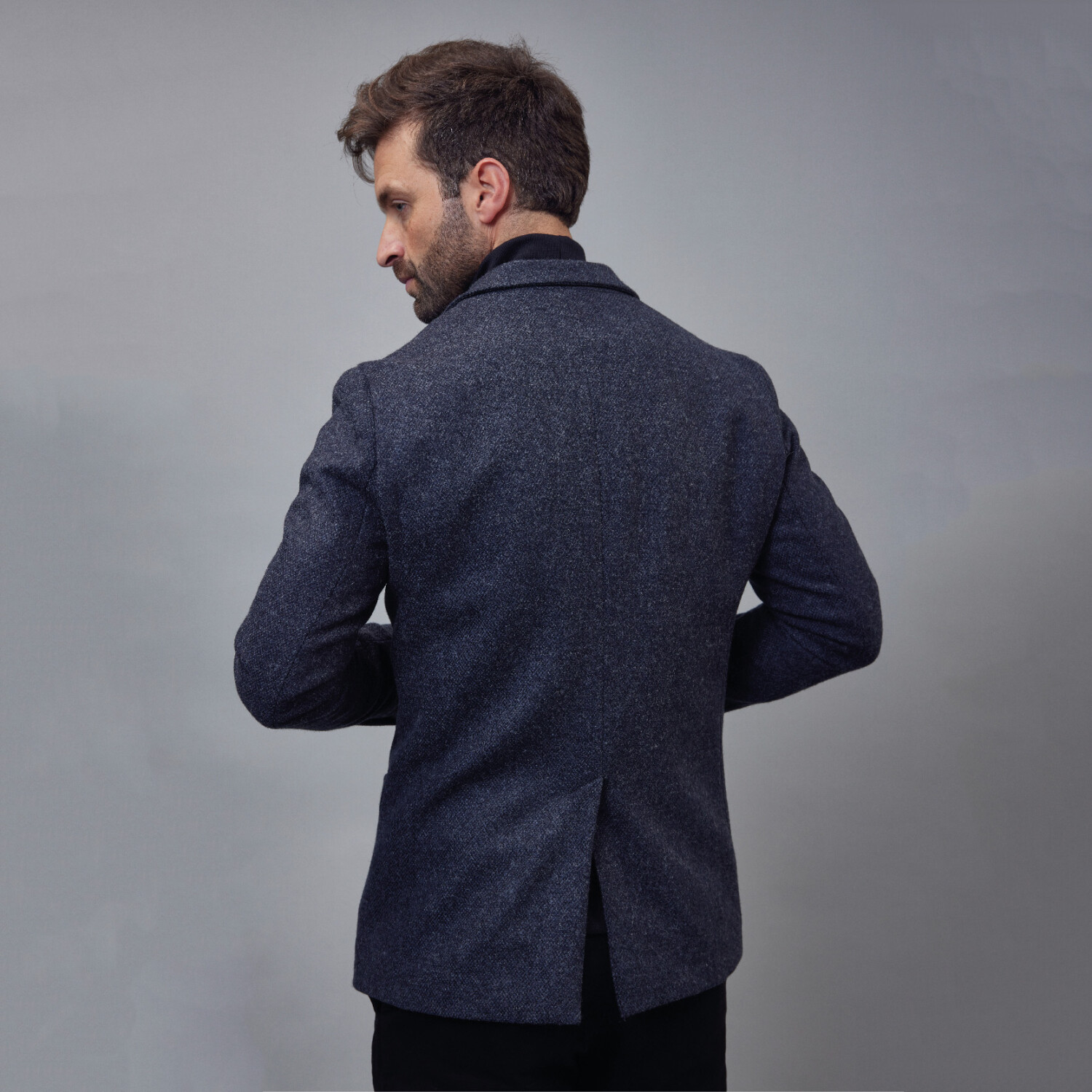 Saco Sport Sacos Para Hombre Xxl Saco Sport Azul Prusia — Ganbaru