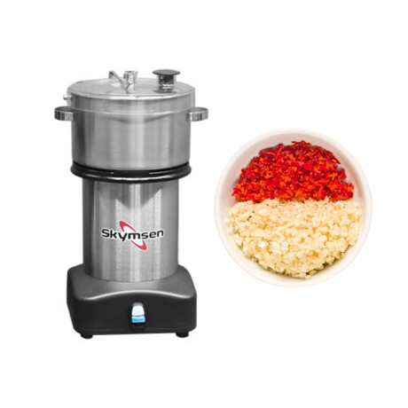 Cutter de Acero Inoxidable 4 Litros Cutter de Acero Inoxidable 4 Litros