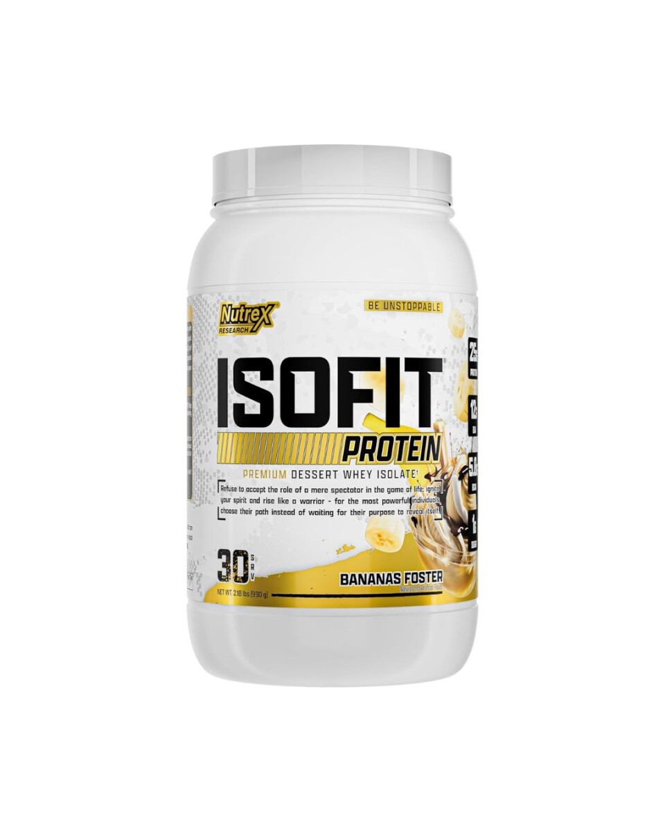 Isofit Isolate Protein 2,3 Lb Nutrex - Banana 