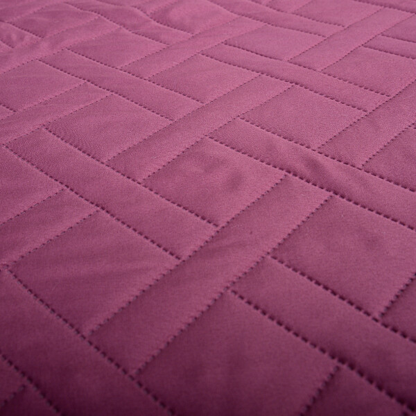 CUBRECAMA LANCASTER PURPURA ROJIZO 2 PLAZAS