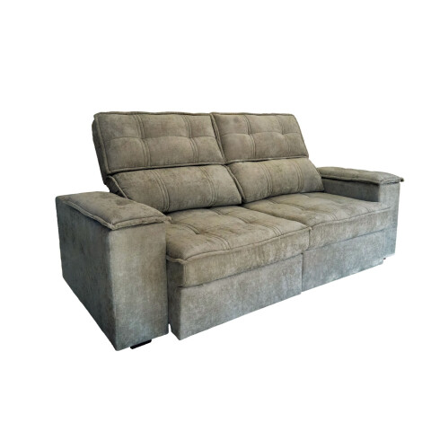 SOFA RETRACTIL MORALLES TELA NATURAL 3 CUERPOS SOFA RETRACTIL MORALLES TELA NATURAL 3 CUERPOS