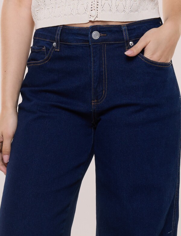 Jean Con Cintura Elastizada Posterior JEAN OSCURO
