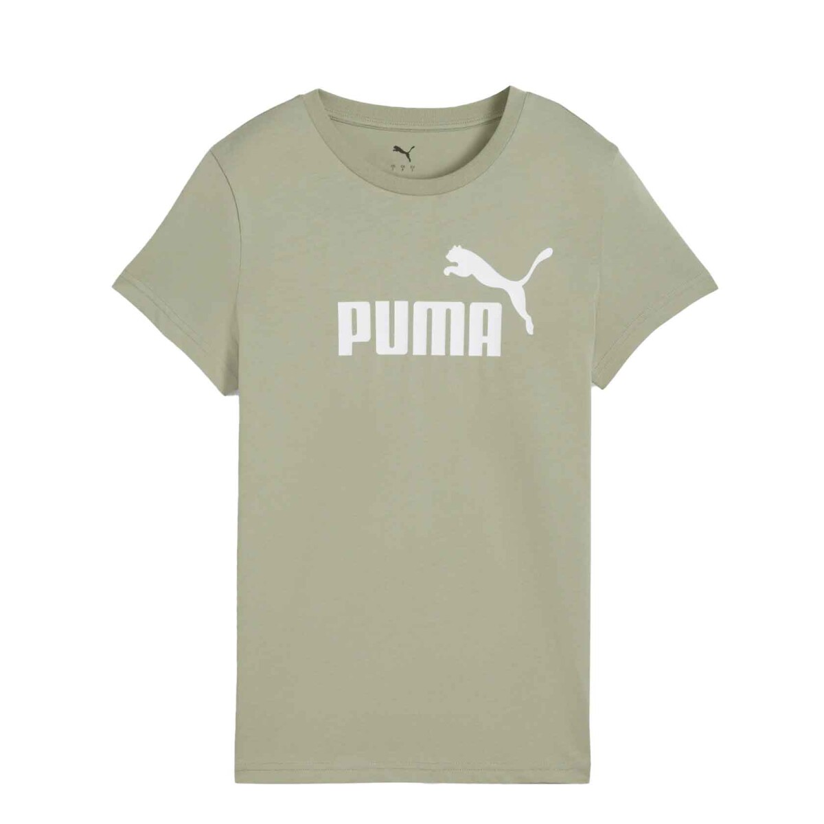 Remera de Hombre Puma Logo Tee - Verde 