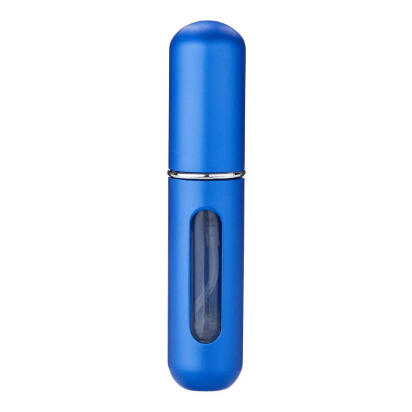 Mini Botella Atomizadora Perfume Portátil Recargable Variante Color Azul