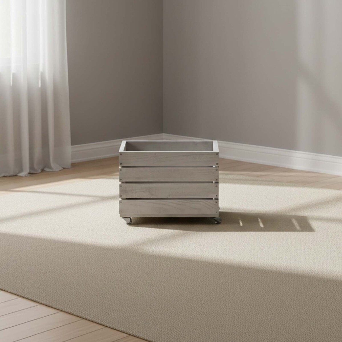 CAJÓN DE JUGUETES S - MADERA BLANCO MONTAUK 