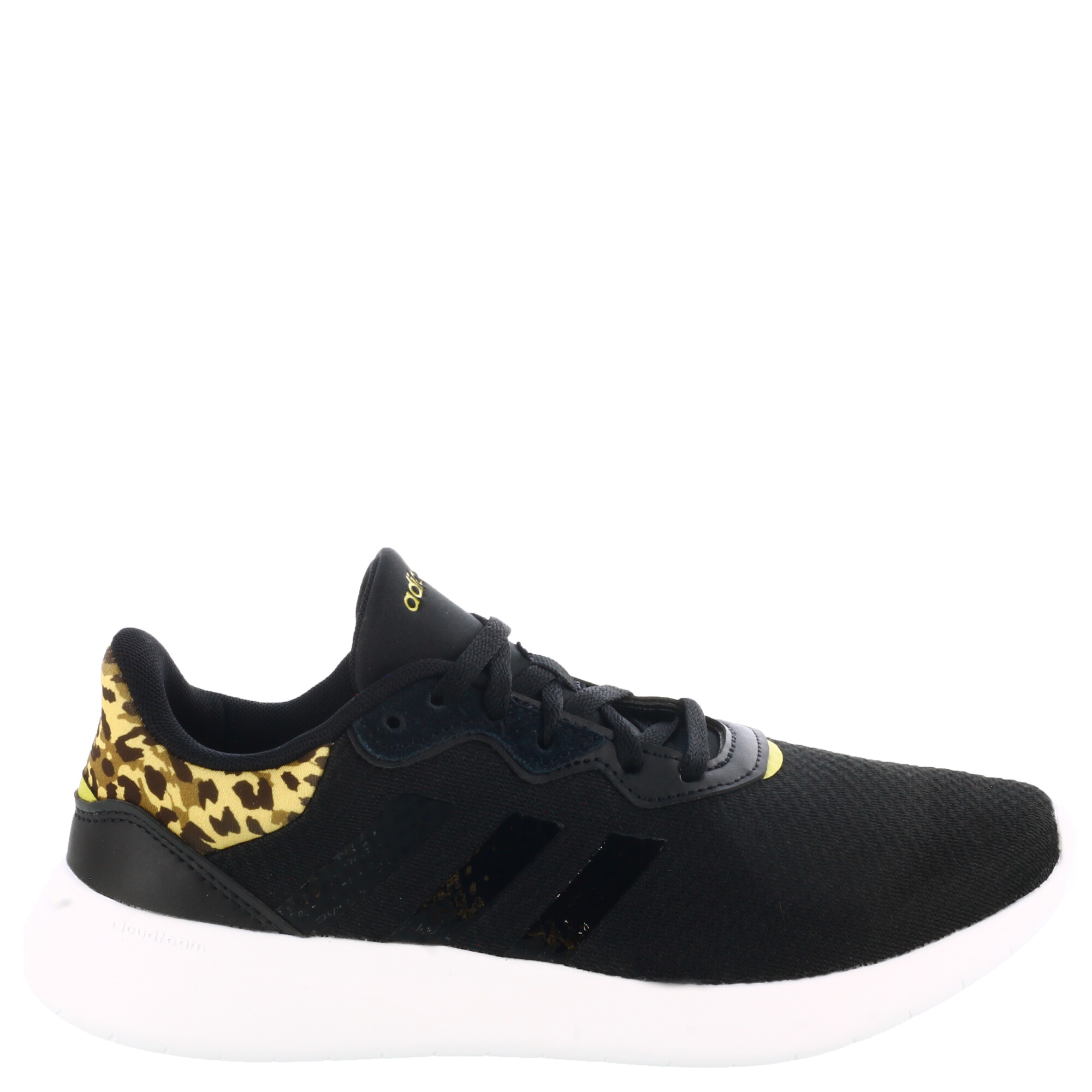 Championes de Mujer Adidas QT Racer 3.0 Core Negro Leopardo