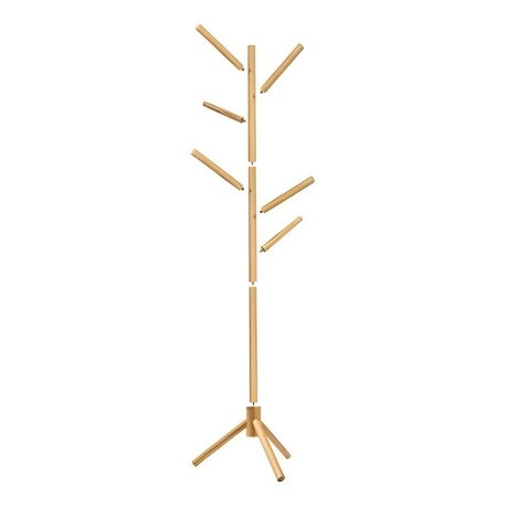 Perchero de pie en madera 175cm de altura Perchero de pie en madera 175cm de altura
