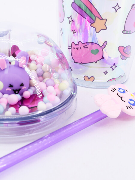 VASO CAT PLATEADO