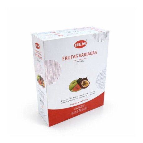 INCIENSO HEM PREMIUM 25 GR - CAJA X12 Frutal