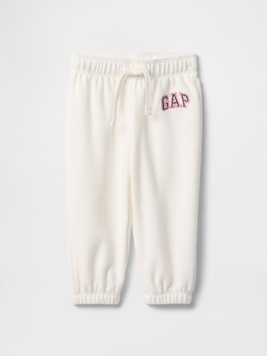 Pantalòn Deportivo Sin Felpa Logo Gap Bebé - New Off White 