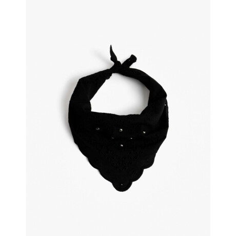 Pañuelo De Broderie Negro