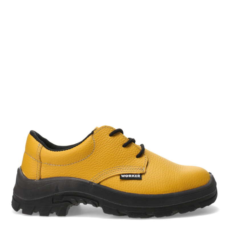 Zapatos Unisex Worker Sin Puntera Amarillo