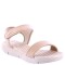 Sandalias de Mujer DIJEAN TORA con velcro Nude - Amarillo Crema