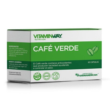 Vitaminway 60 cápsulas Café verde
