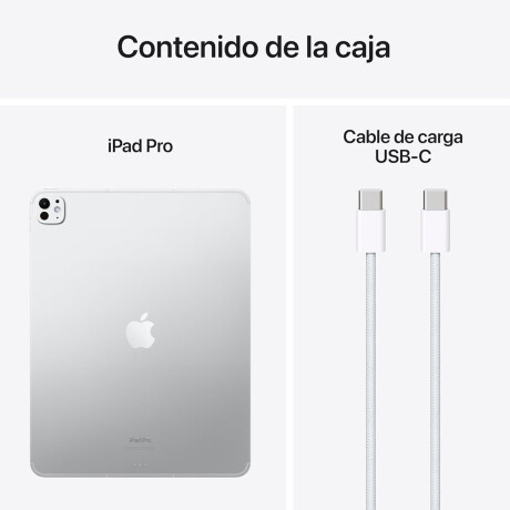 Tablet Apple iPad Pro M4 256GB 8GB MVXT3BZ 13" Plateado 5G Tablet Apple iPad Pro M4 256GB 8GB MVXT3BZ 13" Plateado 5G