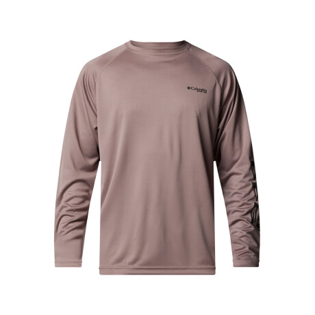 TSHIRT COLUMBIA TERMINAL TACKLE LS Dark Coral