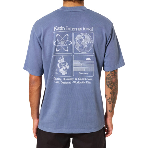 Remera Katin Forecast Relaxed - Azul Remera Katin Forecast Relaxed - Azul