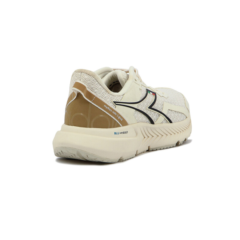 Diadora Champion Mujer Running Mythos Blushield Volo 3 Gold Blanco-negro