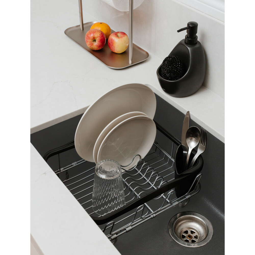 ESCURRIDOR NEGRO METAL UMBRA SINKIN