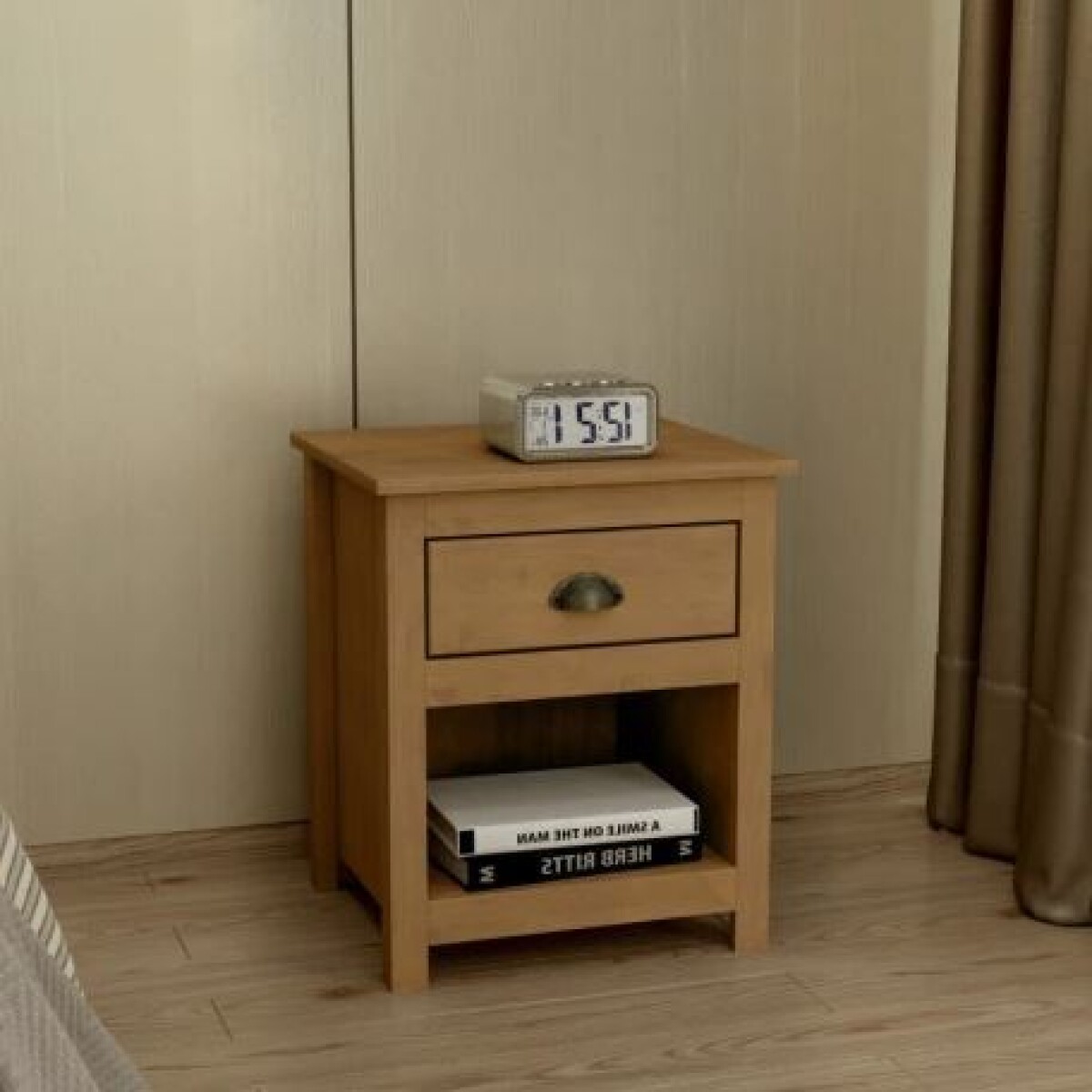 Mesa De Luz Topázio 1 Cajón Freijo 9100FN 