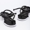 Sandalia Carnival Amarillo Negro