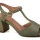 SANDALIA GISELE CINTA 66005 - vegetal-oliva