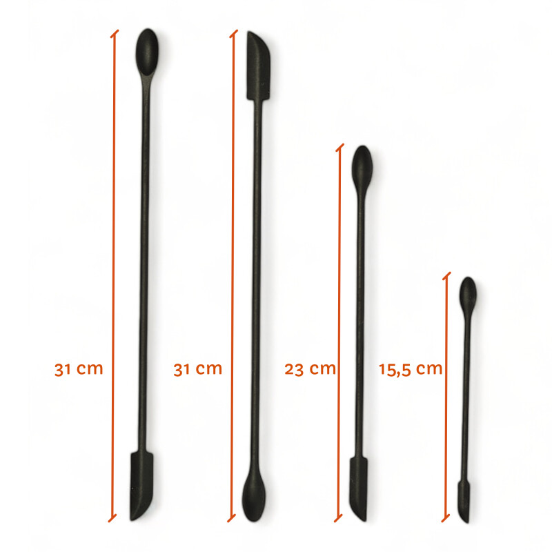 Set 10 Utensilios de Reposteria Negro