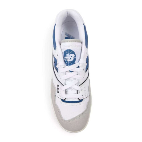 Championes New Balance Bb550 Blanco/Azul