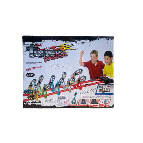 Outlet Pista de Auto c/lanzador + juego en Caja 38*26*6.5cm Outlet Pista De Auto C/lanzador + Juego En Caja 38*26*6.5cm