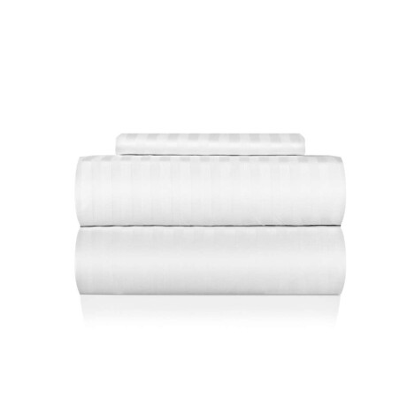 Sábanas Mintt Select 300 Hilos 2 Fundas 1 Plaza Blanco