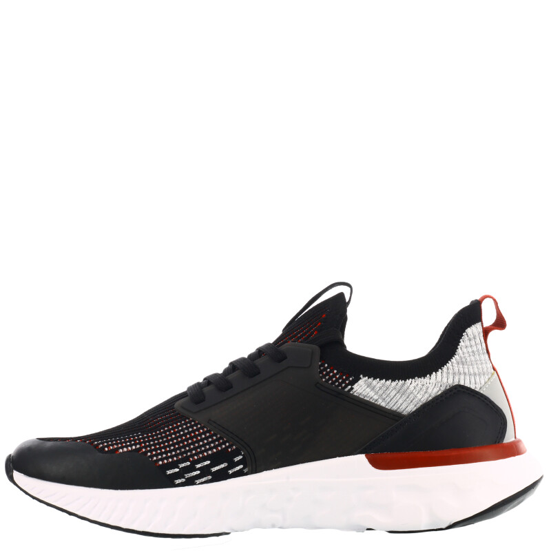 Championes de Hombre N+ ARO con detalle en PVC en lateral Negro