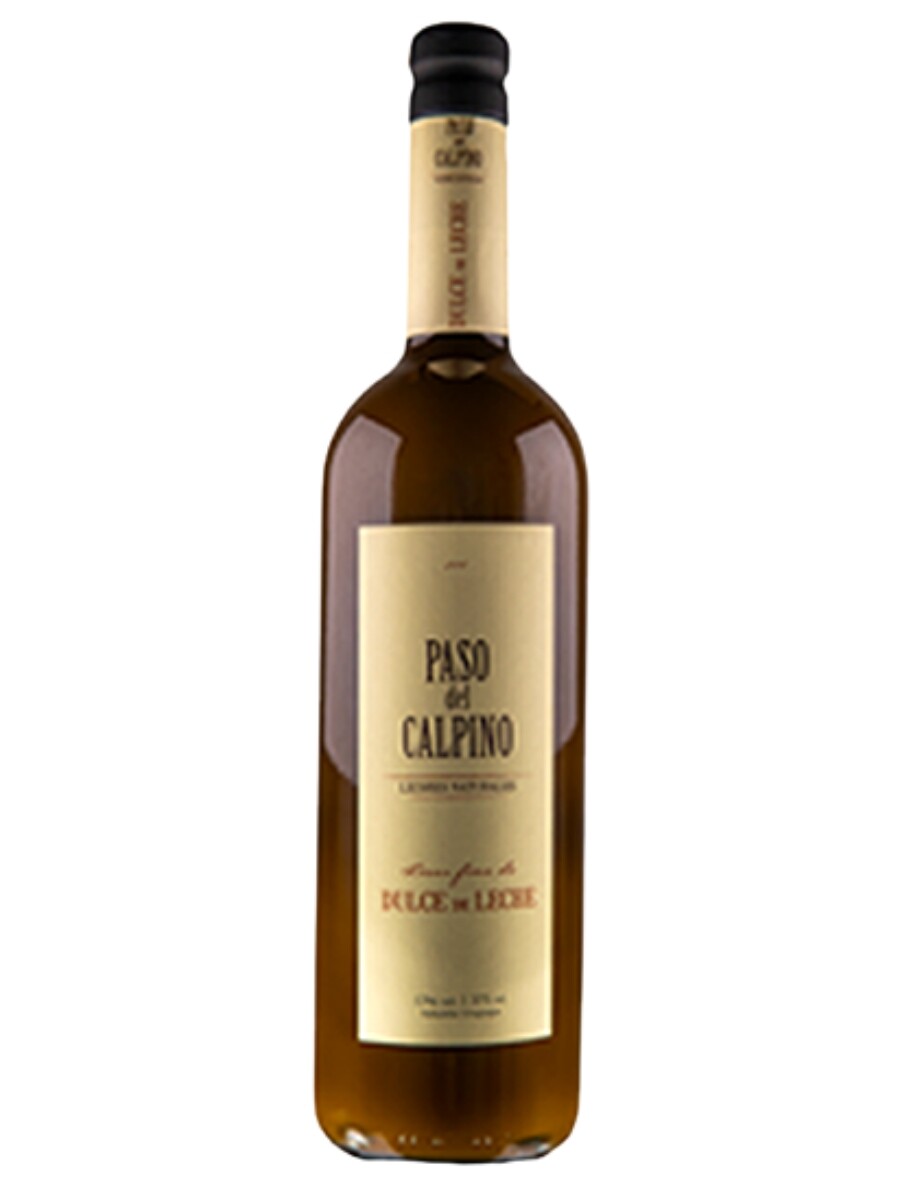 Paso del Calpino Licor artesanal Dulce de Leche 750ml 