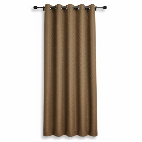 CORTINA GIOVANA BEIGE OSC 140X229CM Unica