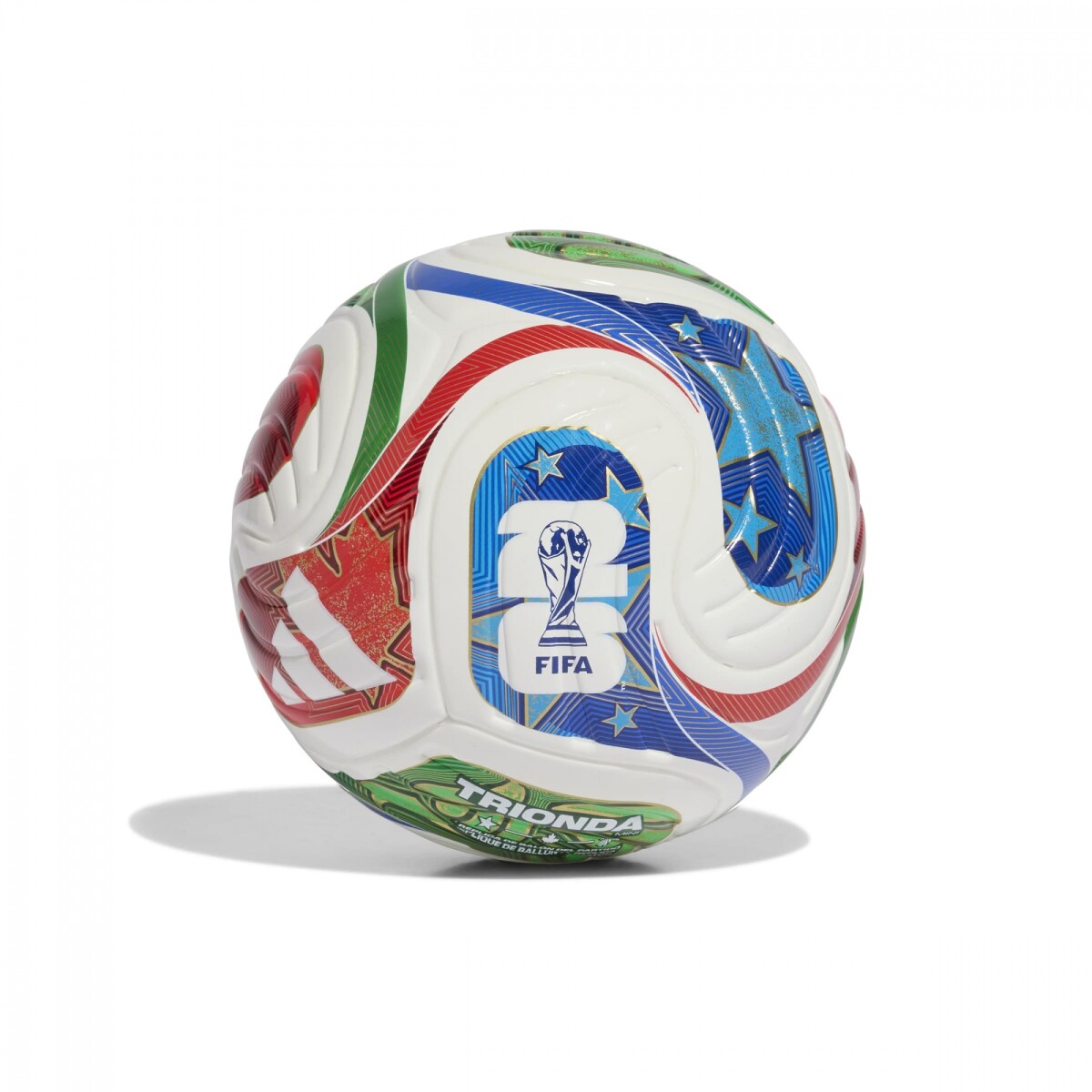 PELOTA ADIDAS BALL WC MINI Hombre JD8034 - Azul-rojo 