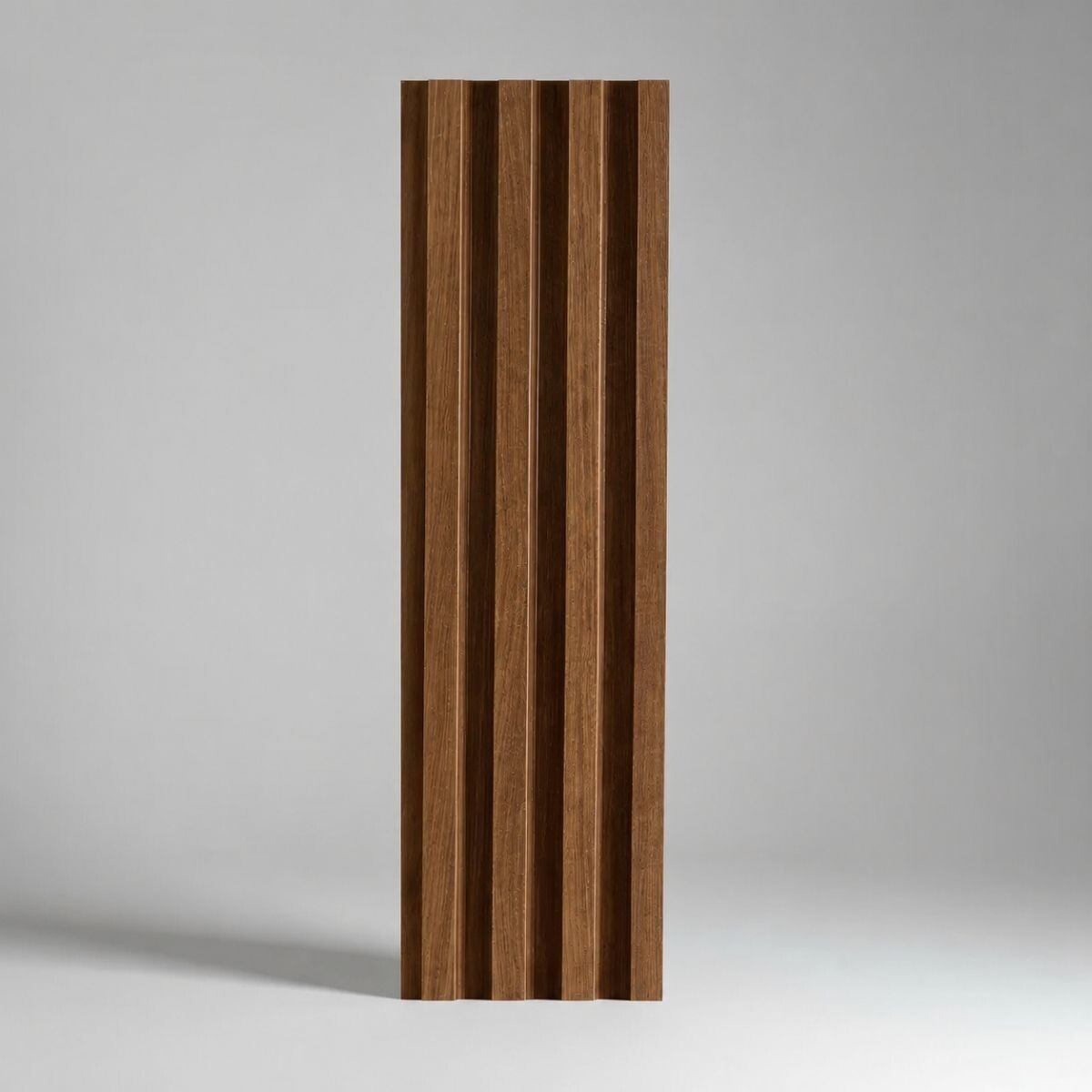 Panel ranurado WPC 290x16cm - MARRON OSCURO 