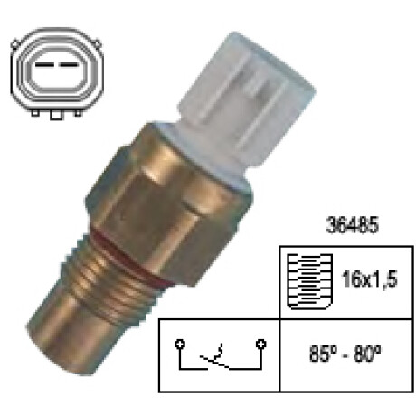 BULBO INTERRUPTOR HYUNDAI ELECTRO ACCENT EXCEL FAE BULBO INTERRUPTOR HYUNDAI ELECTRO ACCENT EXCEL FAE
