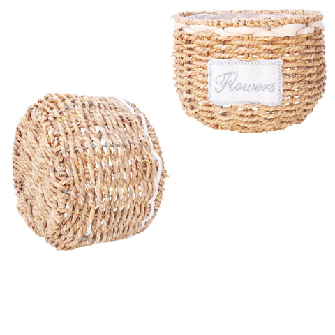 Portamaceta de ratán 20x13.5cm Portamaceta De Ratán 20x13.5cm