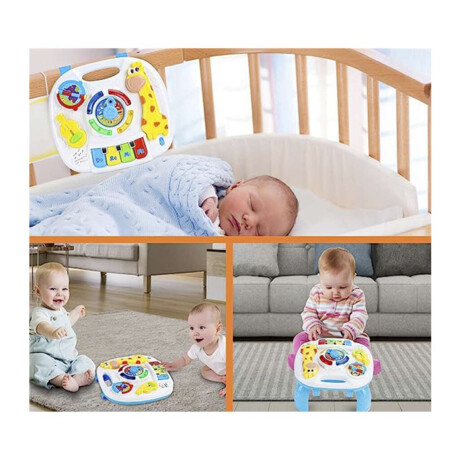 Mesa De Aprendizaje Para Bebés Con Luz Y Sonido