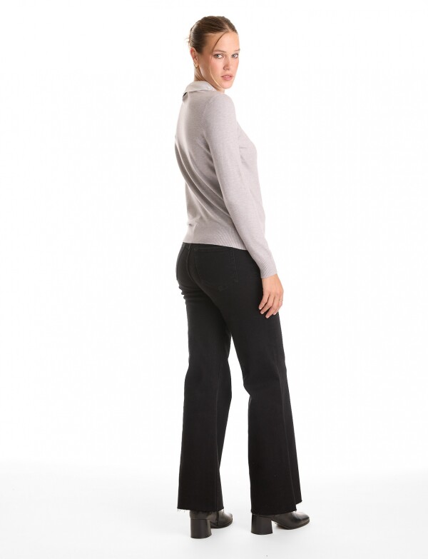 Buzo & Camisa Perlas GRIS