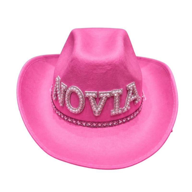 Sombrero Cowboy NOVIA ROSA
