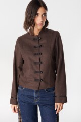 Chaqueta Oriental Marron