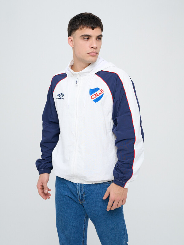 Campera Venti Nacional Hombre Blanco, Azul Marino