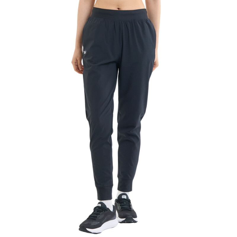 UA Rival Hi Rise Woven Pant-BLK BLK-001
