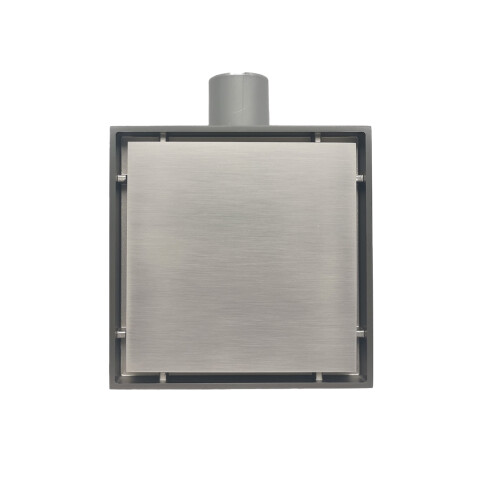 GRIFERIA DESAGÜE SATINADO HORIZONTAL 15X15 CM BAÑO 000