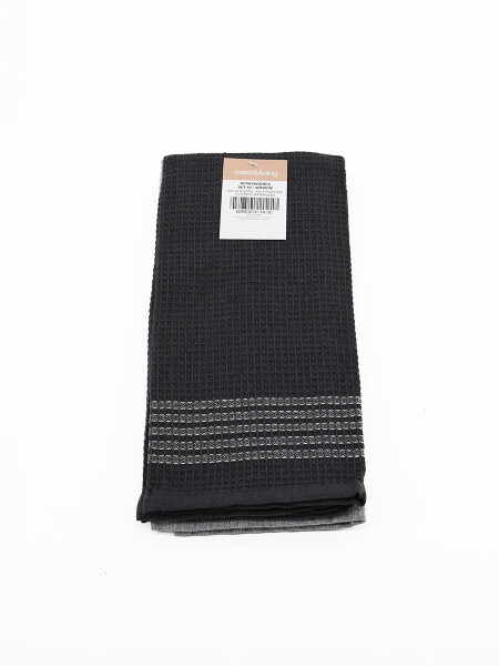 REPASADOR DE COCINA SET X 2 GRIS