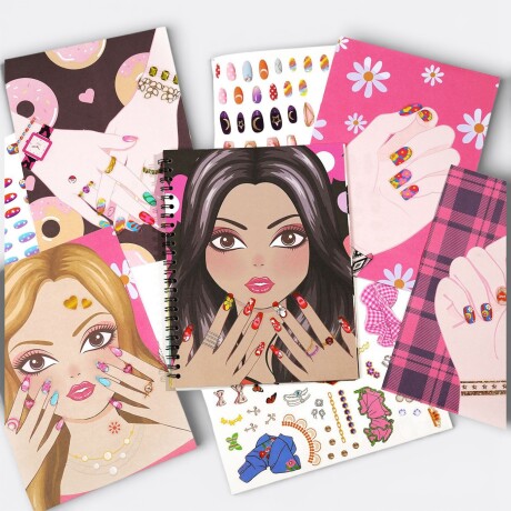 Kit Creativo Scratching de Uñas y Maquillaje Kit Creativo Scratching de Uñas y Maquillaje