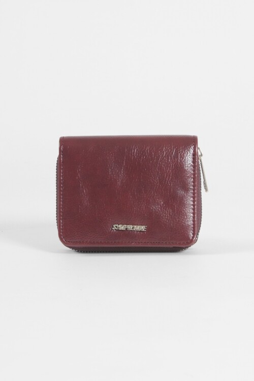 Billetera flap compartimentos bordo
