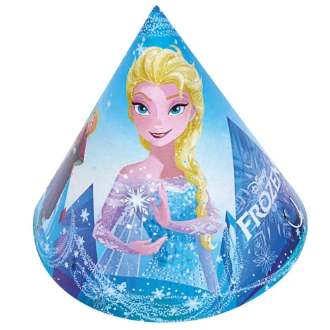 Cotillón Gorros Cumpleaños x10 - Disney Frozen U